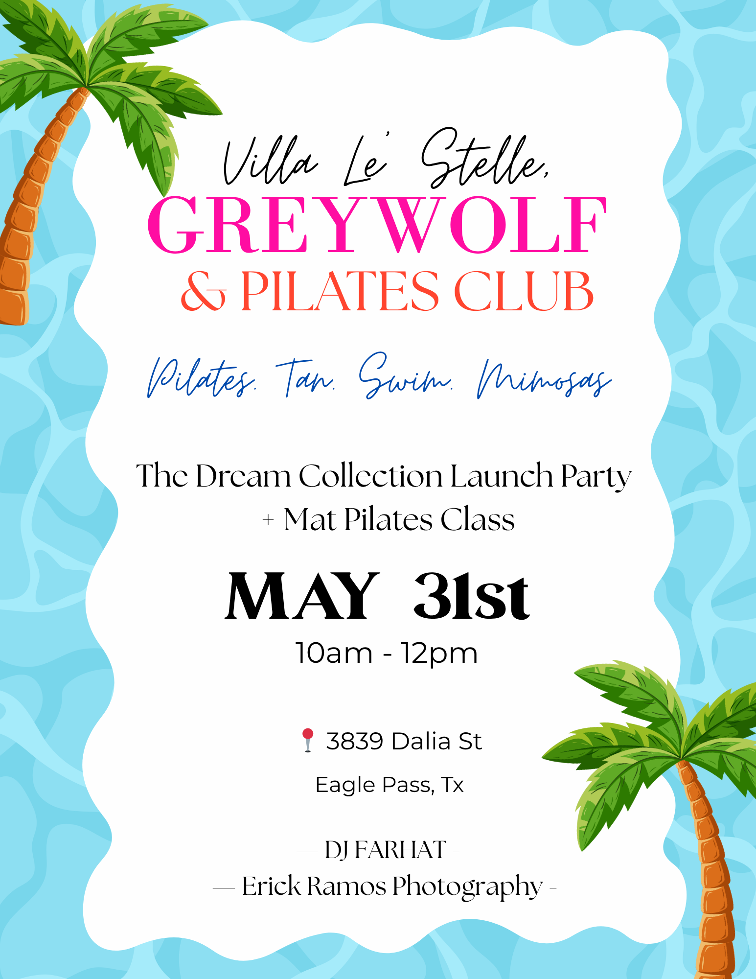 GW X PILATES CLUB TICKET