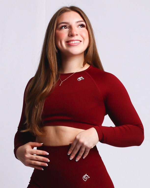 Ruby Red Elevate Top