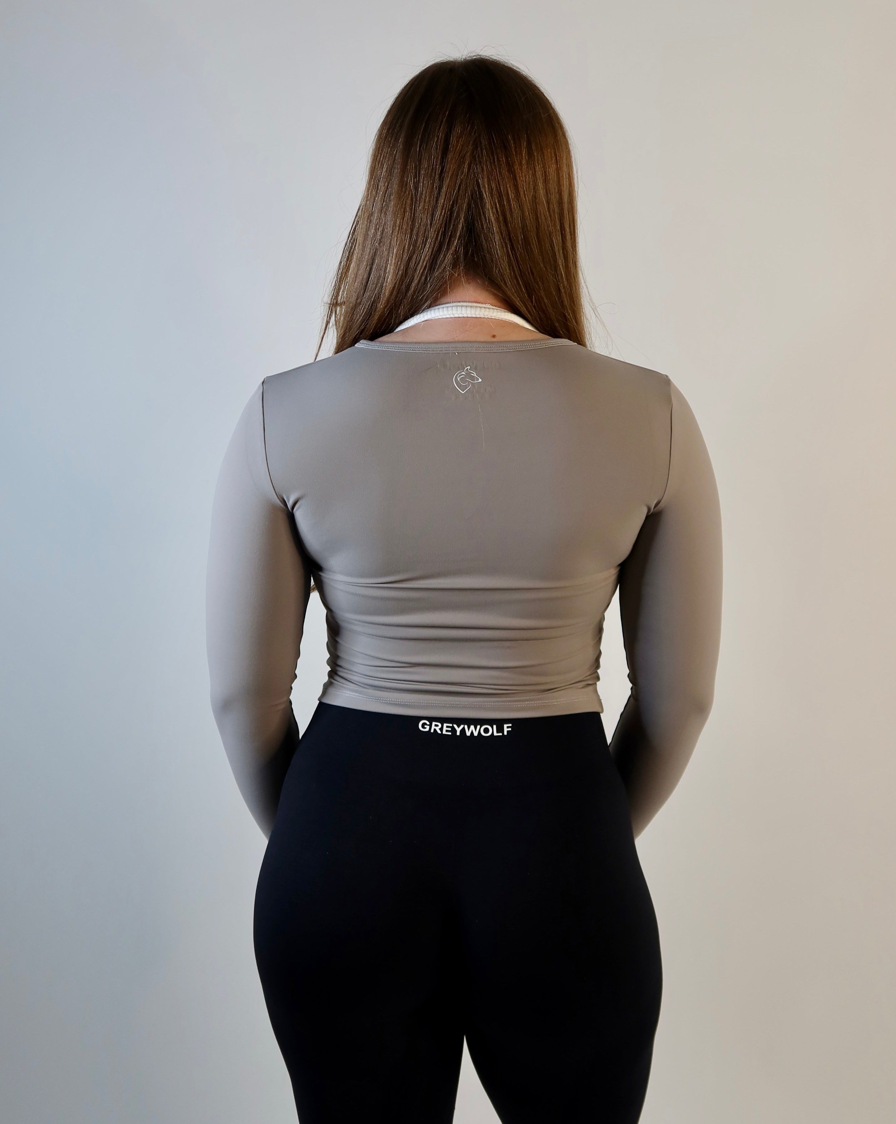 Taupe Compression Long sleeve