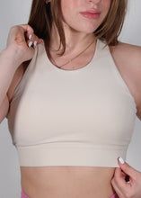 Load image into Gallery viewer, Haven High Neck Bra - Vanilla
