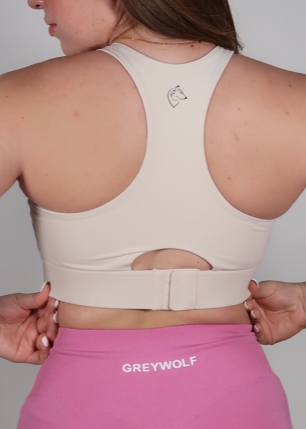 Haven High Neck Bra - Vanilla