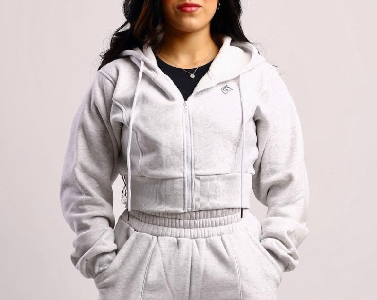 Heather White Serenity Jacket