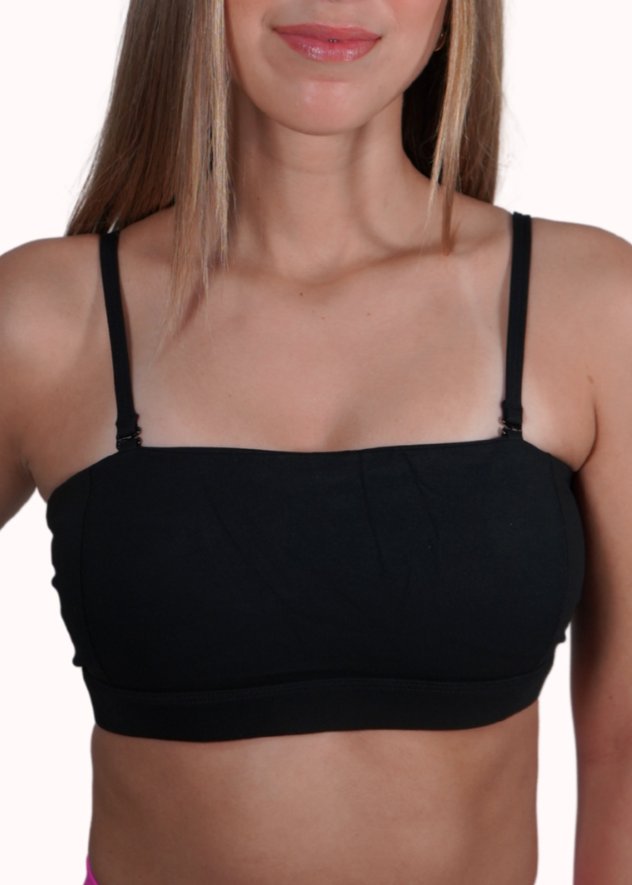 Multiway Bandeau Bra - Black