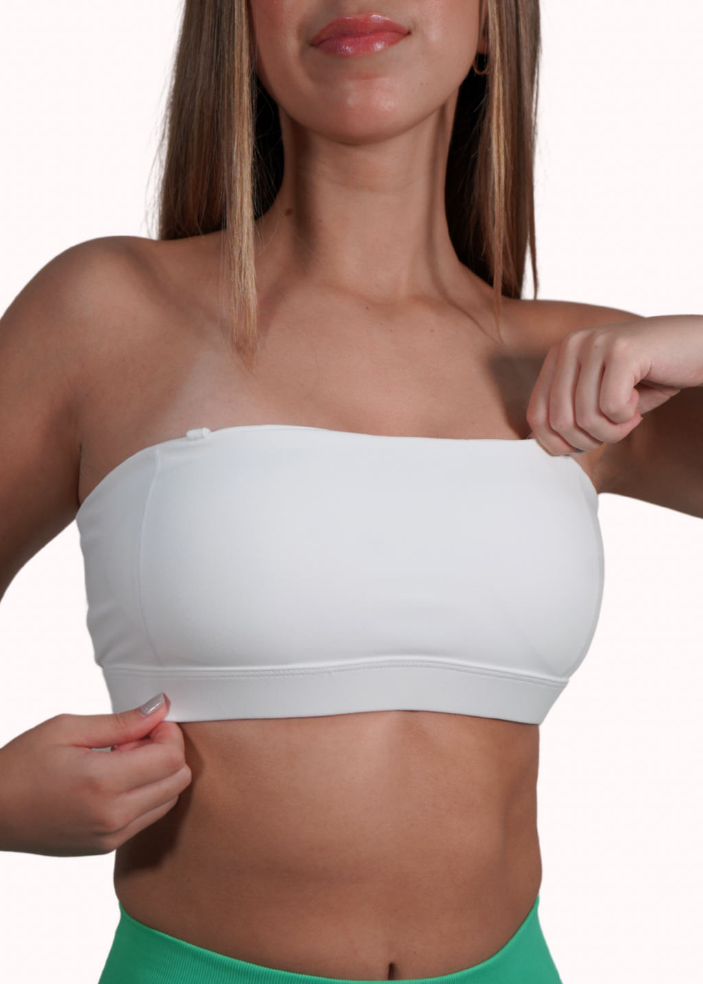 Multiway Bandeau Bra - White