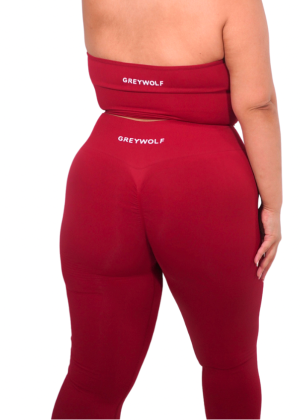 Haven Leggings - Ruby Red