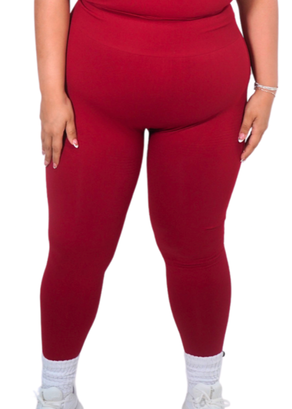 Haven Leggings - Ruby Red