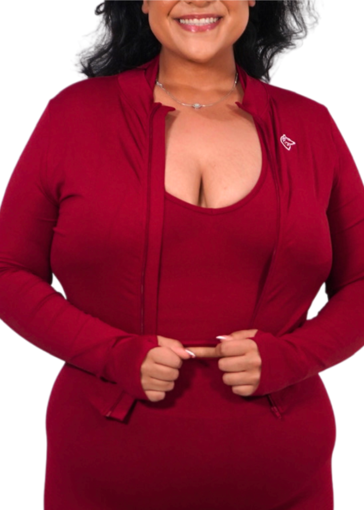 Ruby Red Haven Jacket