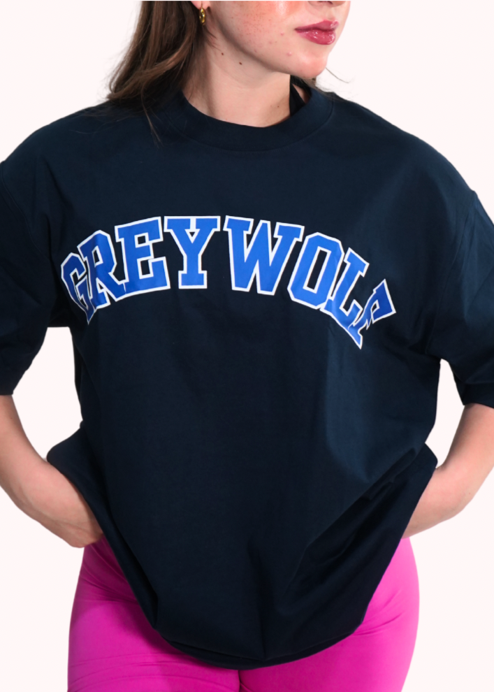 Oversized tee - Navy