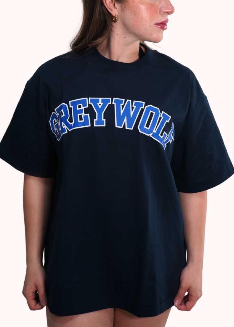 Oversized tee - Navy