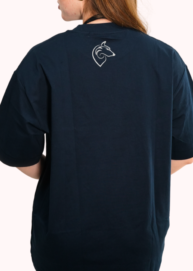 Oversized tee - Navy