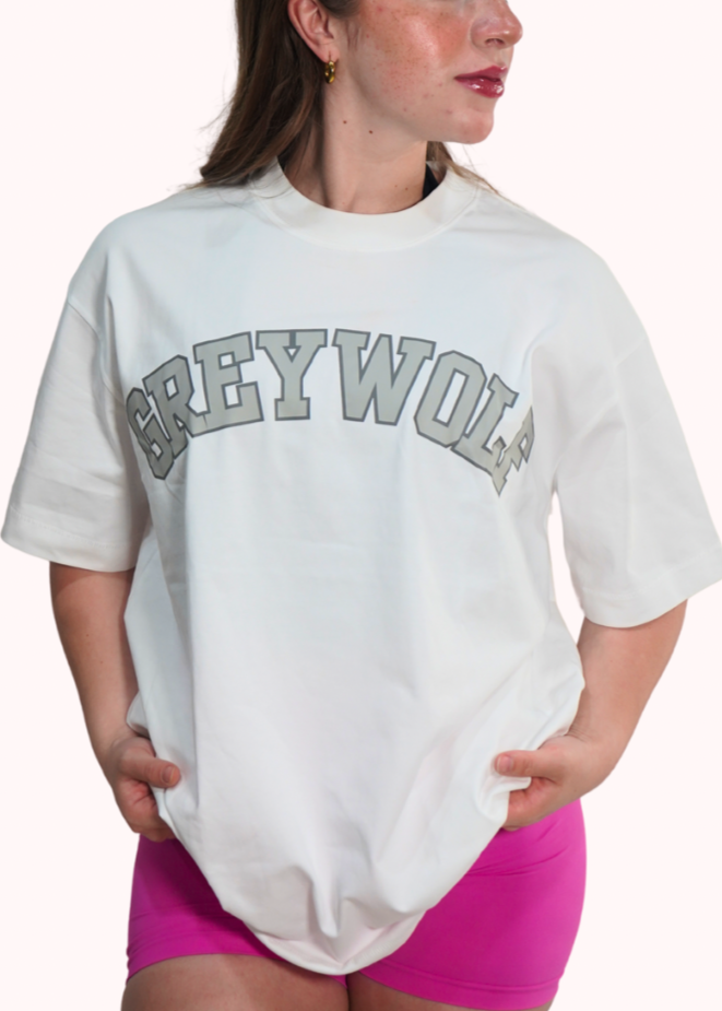 Oversized tee - White