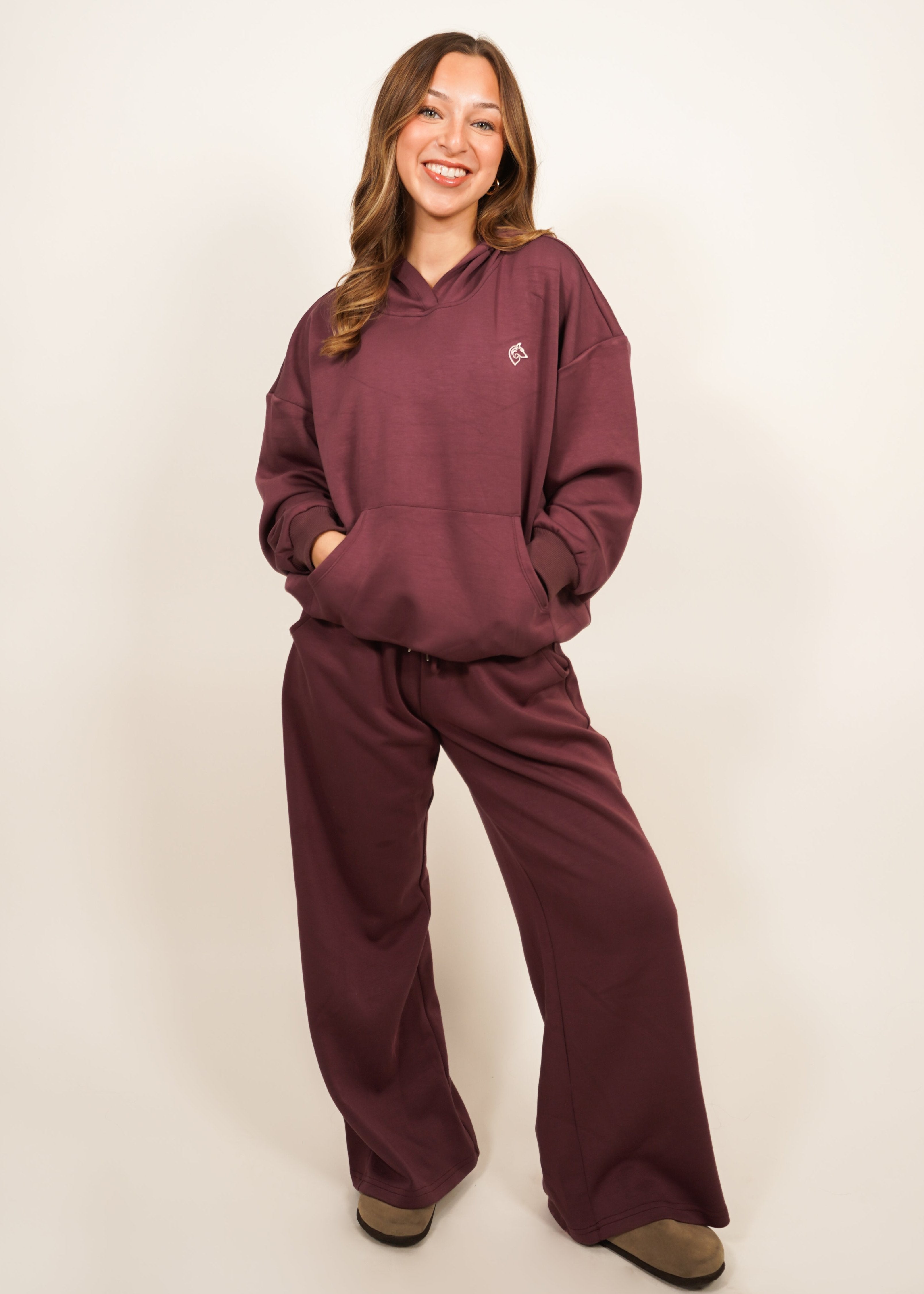 Zen Hoodie - Wine