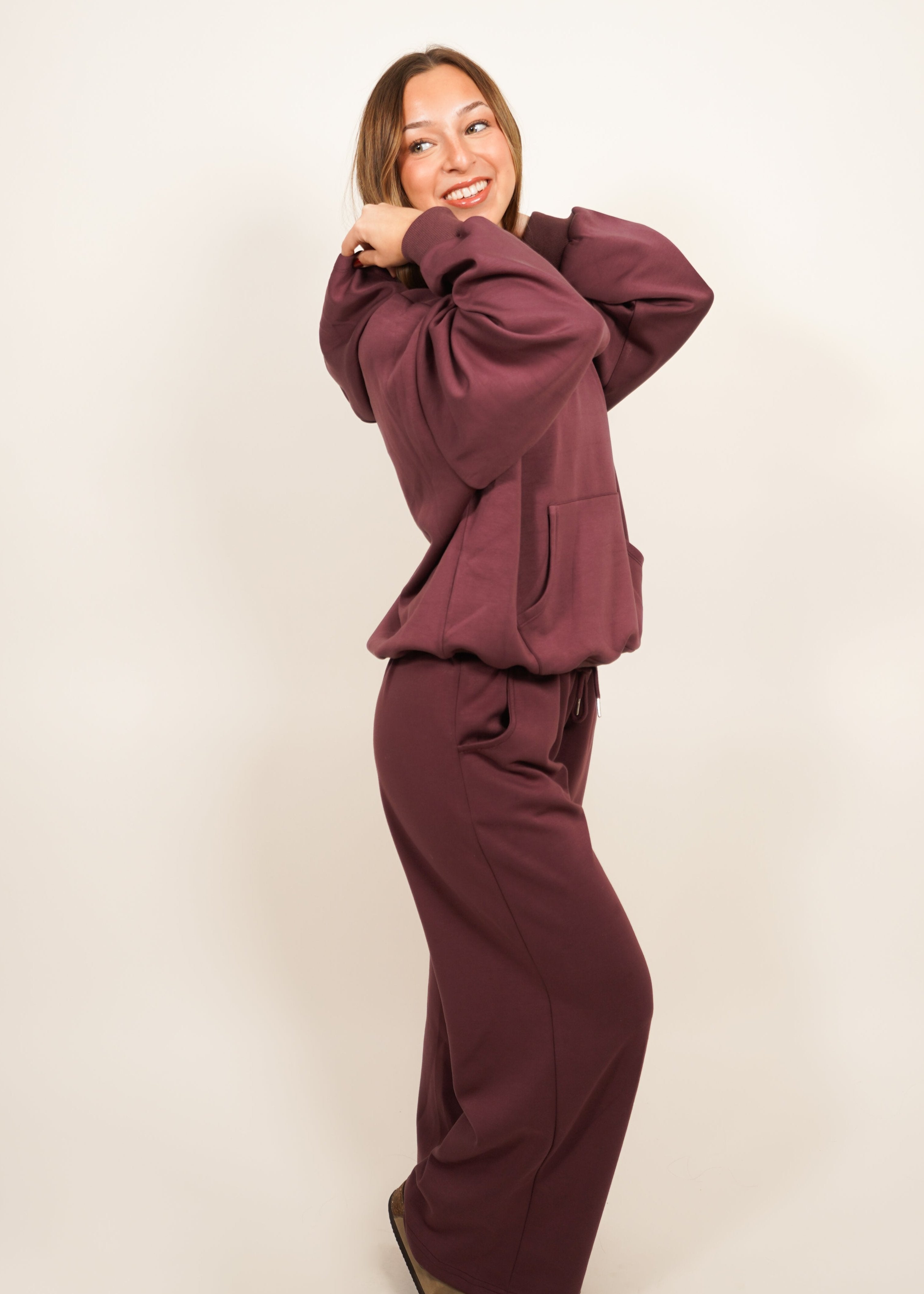 Zen Hoodie - Wine