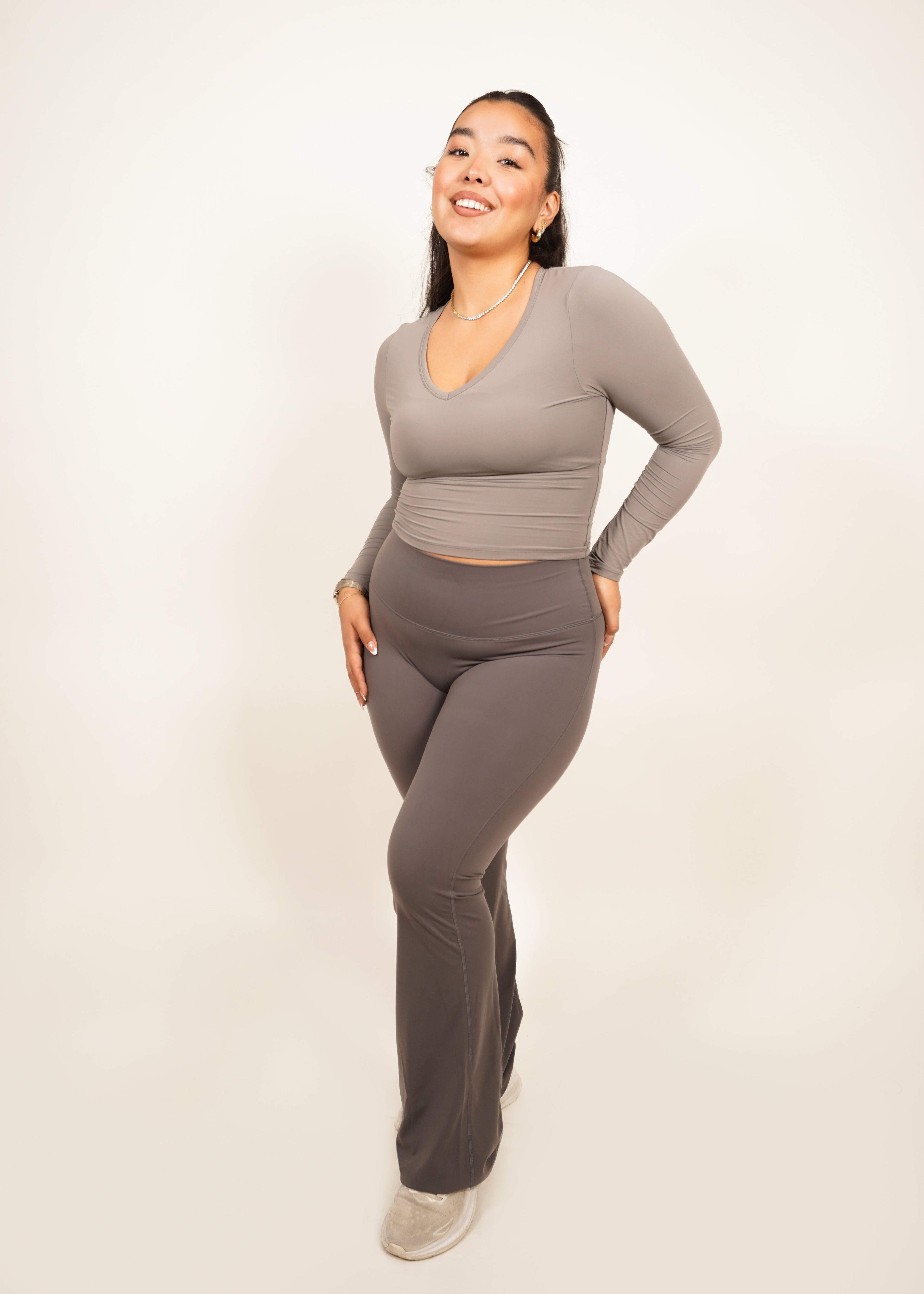 Stone Flare Leggings