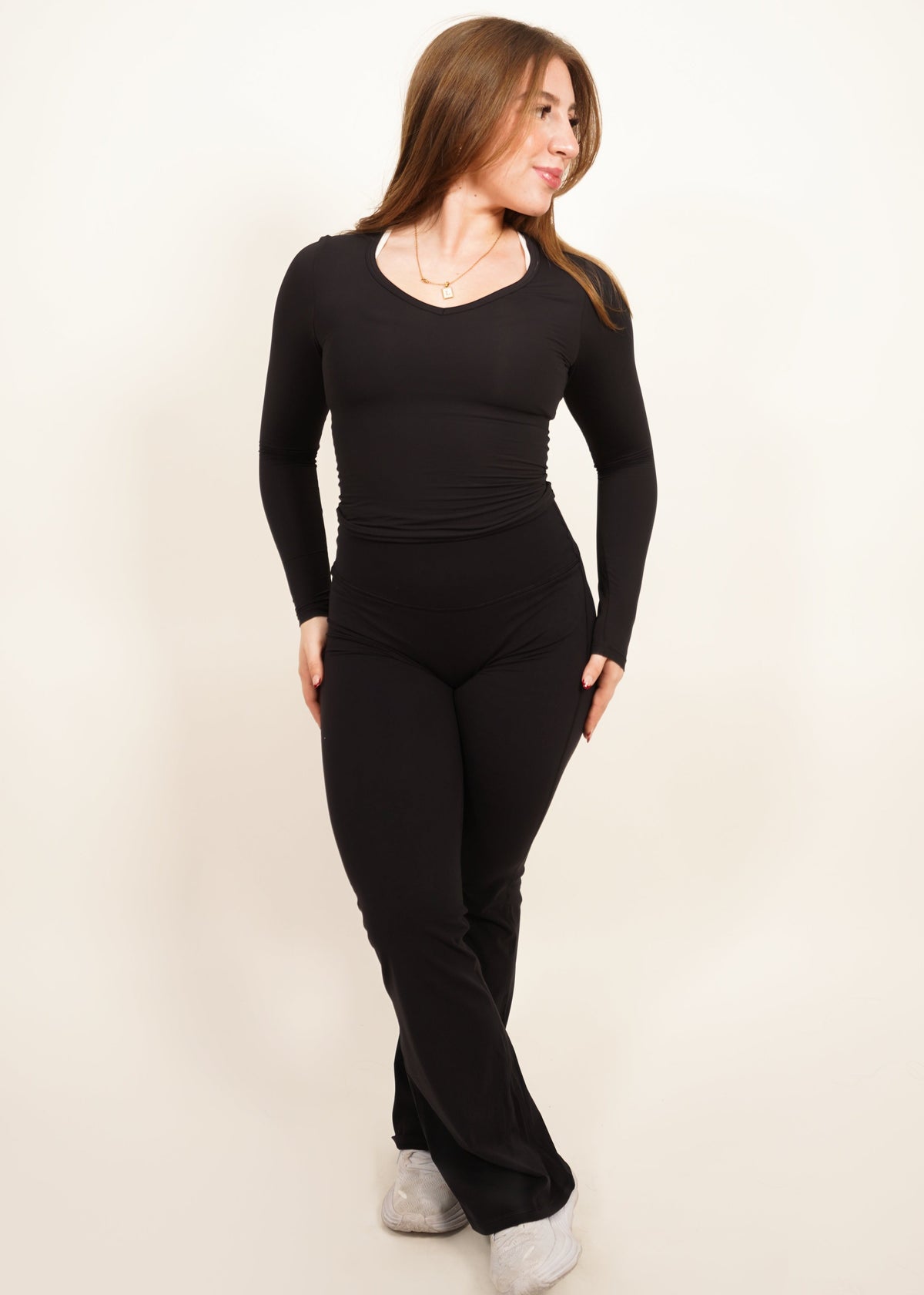 Noir Flare Leggings
