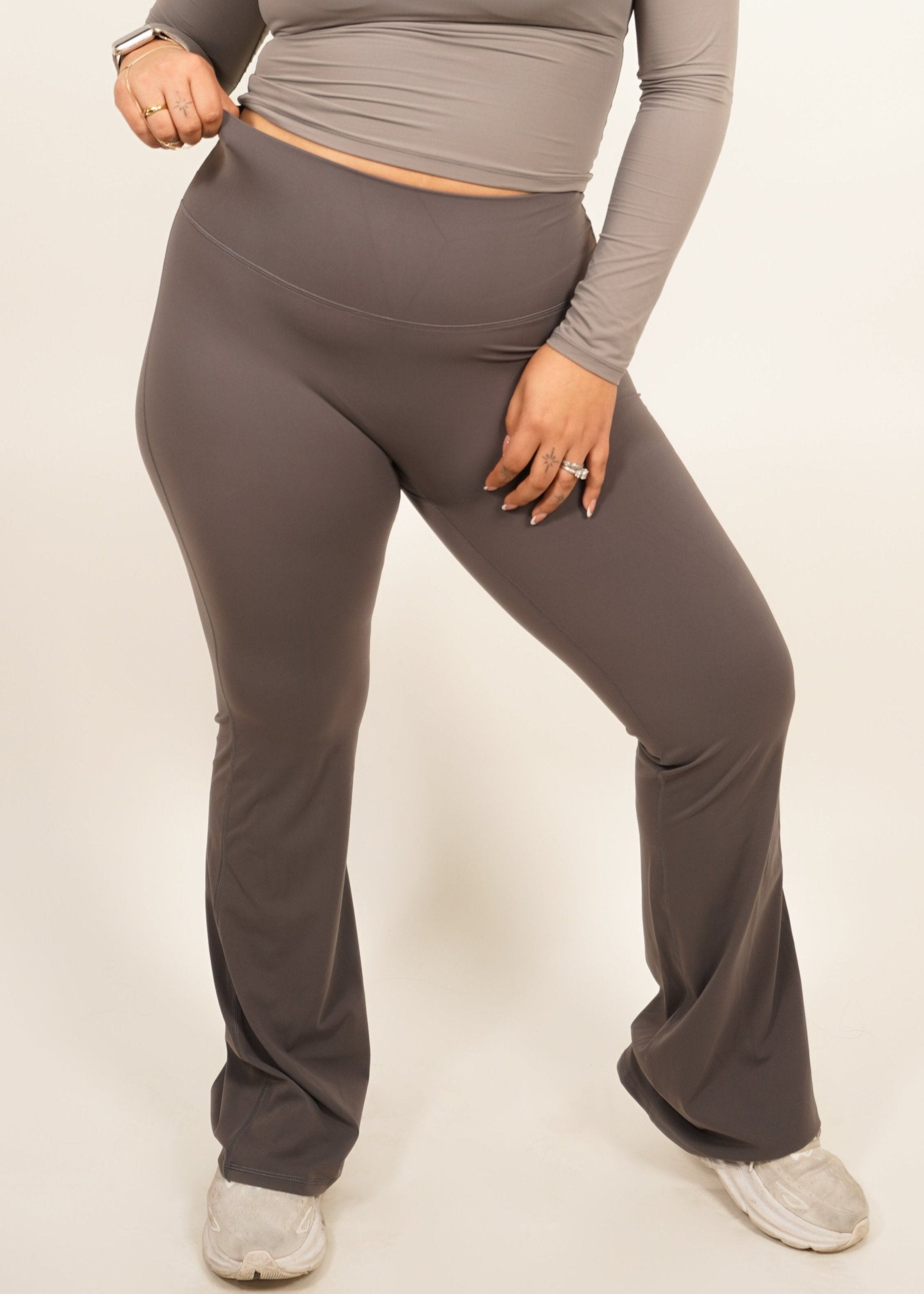 Stone Flare Leggings