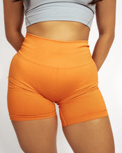 Load image into Gallery viewer, Orange sculpt shorts
