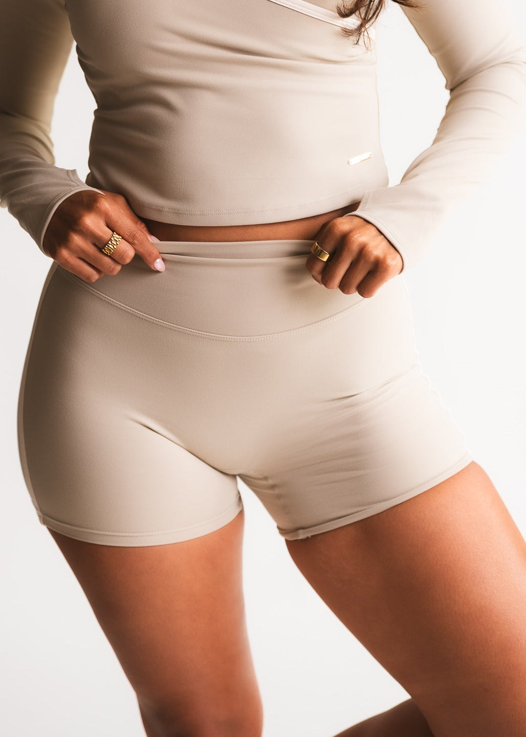 TAUPE SHORTS